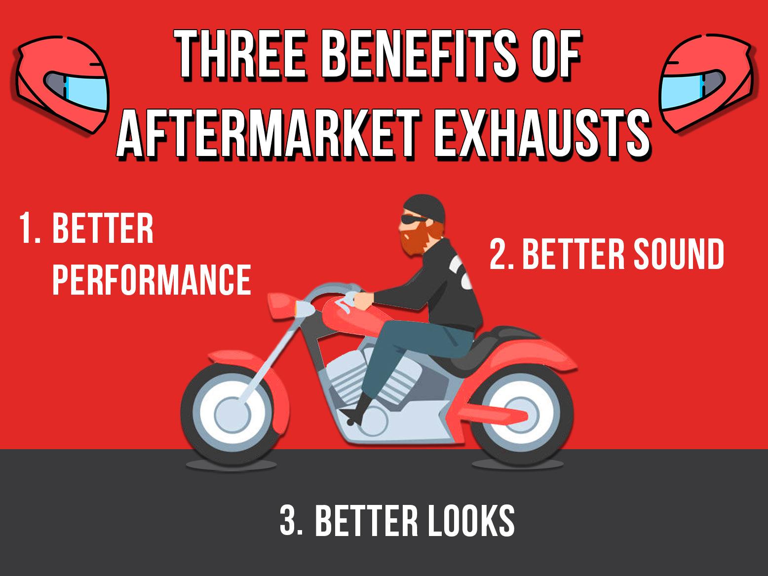 Top 3 Benefits of Riding A Bike With An Aftermarket Exhaust Barrel