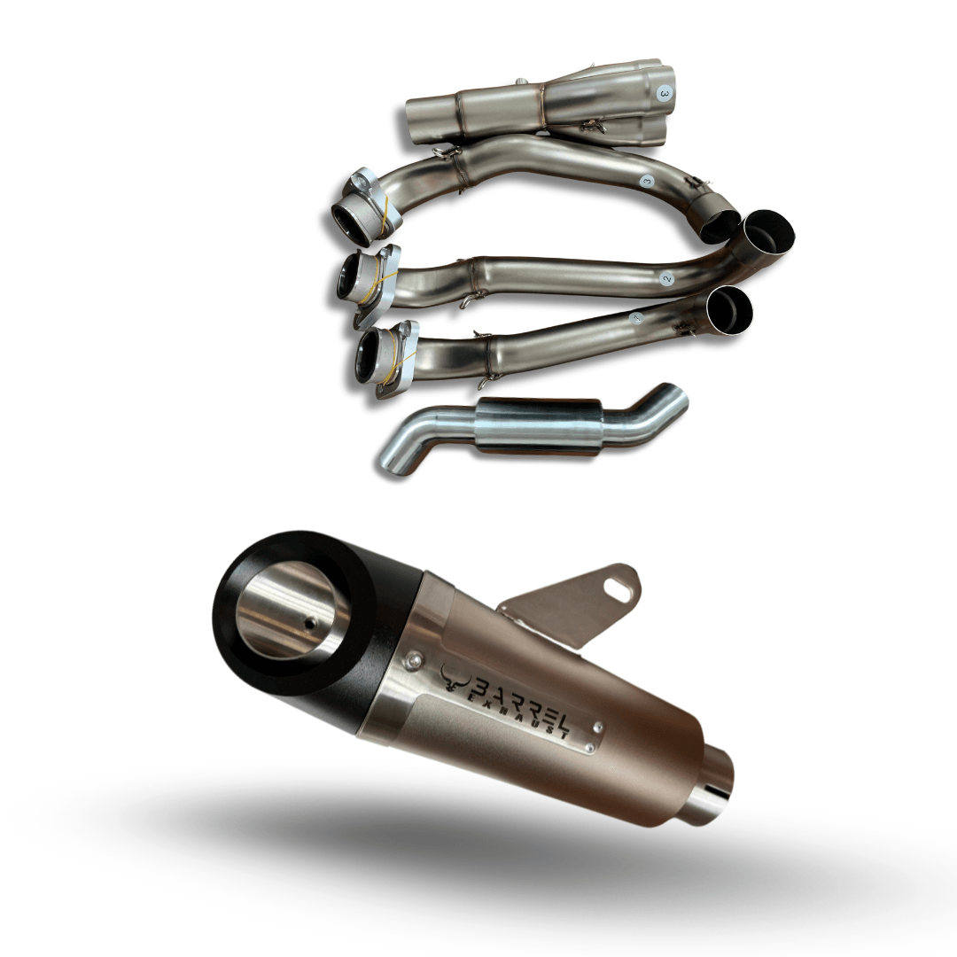 Outlaw 2.0 Full System for Triumph Street Triple 765 - Barrel Exhaust