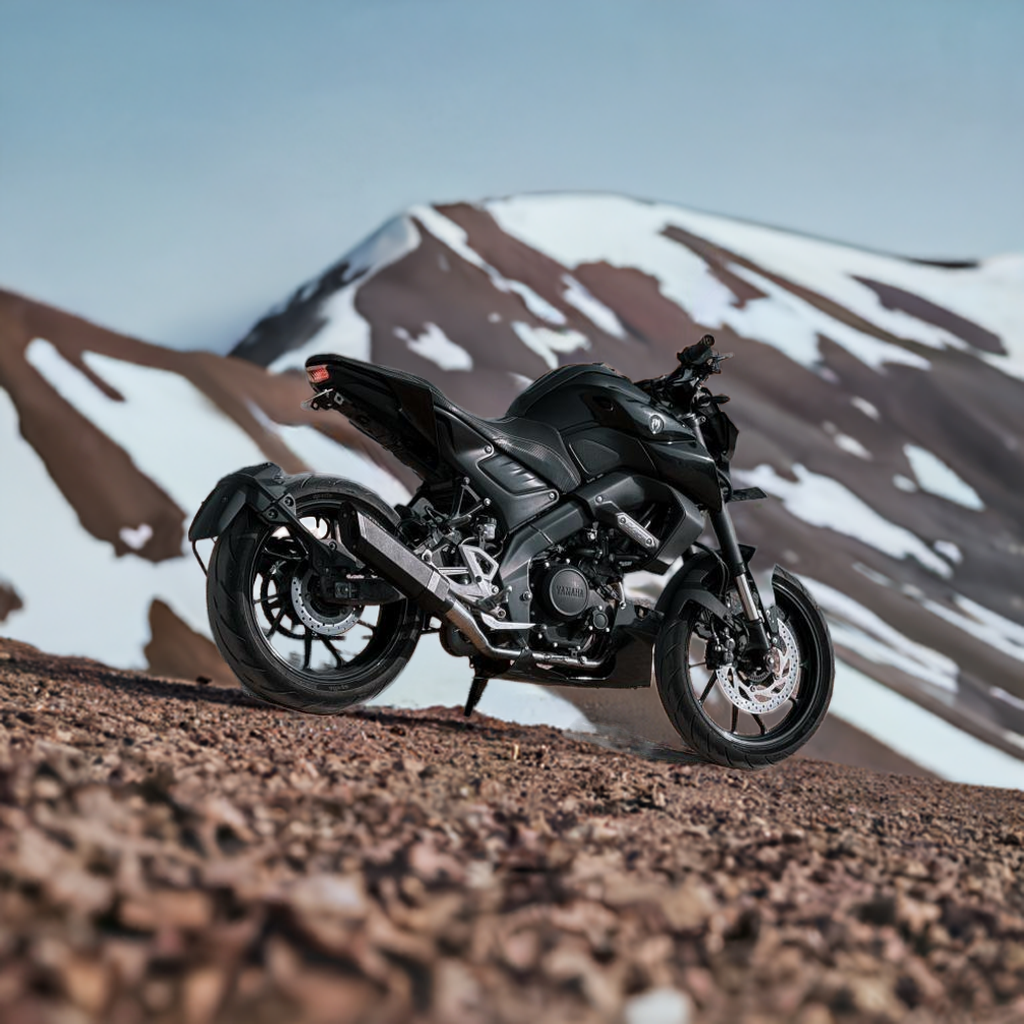 Rogue (Black) Yamaha MT15 with bend pipe (limited time Offer)