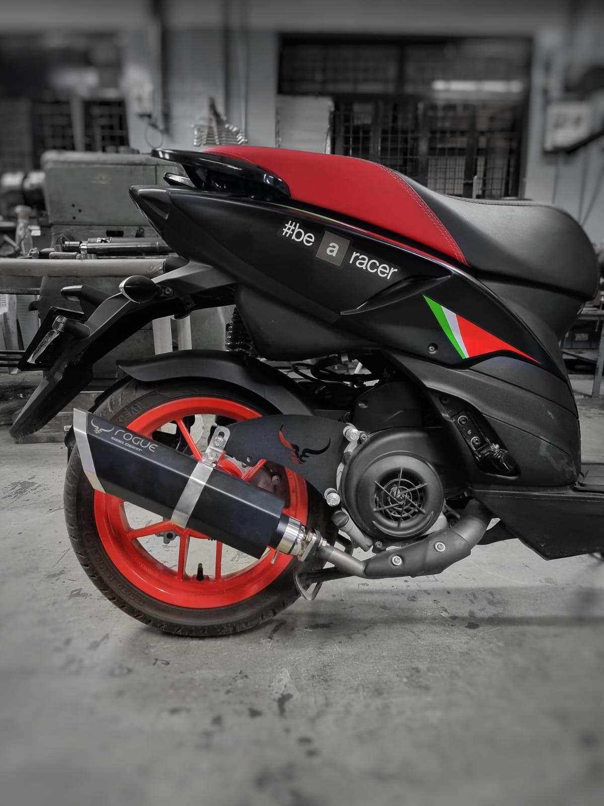 Barrel Rogue Aprilia SR / SXR 160 with Adapter - Barrel Exhaust