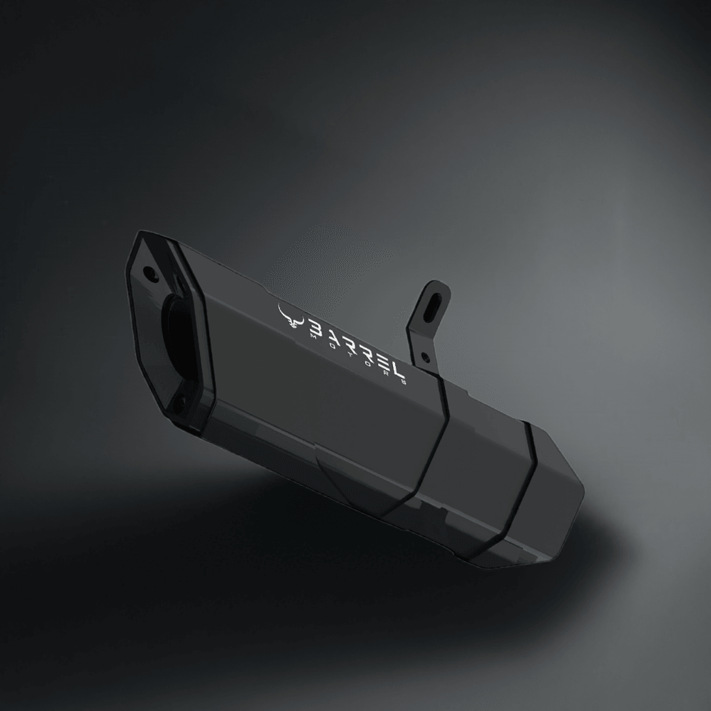 Rogue for KTM- Black with Link Pipe - Barrel Exhaust