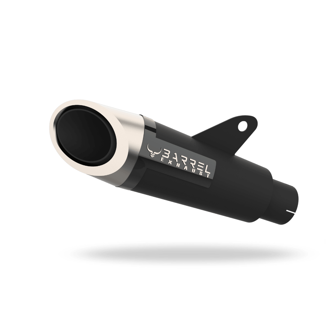 Outlaw 2.0 with Link Pipe Street Triple 765 2014-22 - Barrel Exhaust