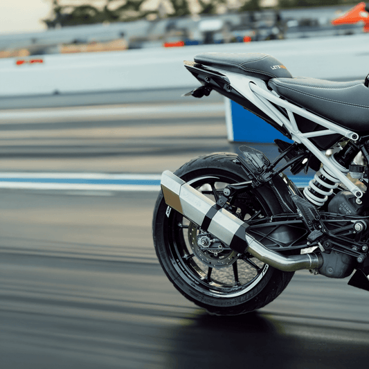 Rogue for KTM- Steel with Link pipe - Barrel Exhaust