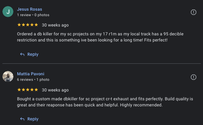 BARREL DB KILLER-FOR SC PROJECT CRT - Barrel Exhaust