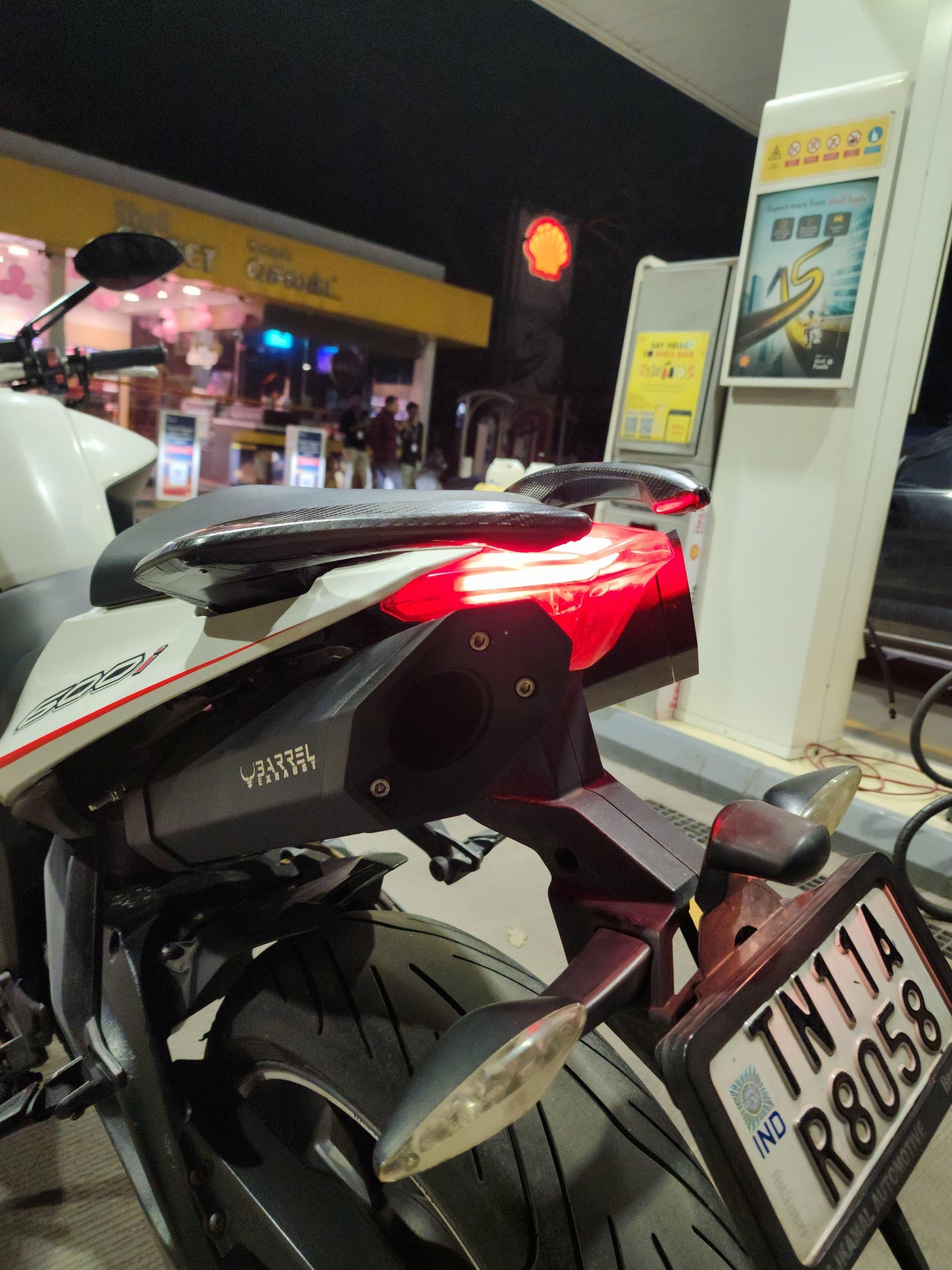 Barrel Rogue Benelli 600i - Barrel Exhaust
