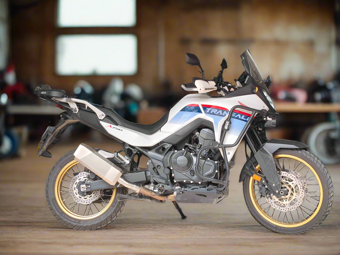 Barrel Storm Slip-On Exhaust for Honda Transalp 750