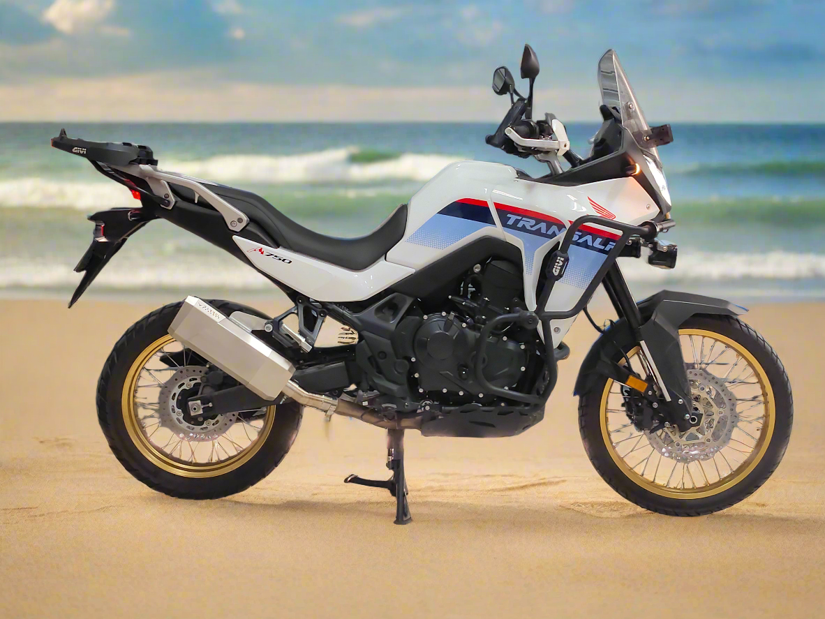 Barrel Storm Slip-On Exhaust for Honda Transalp 750