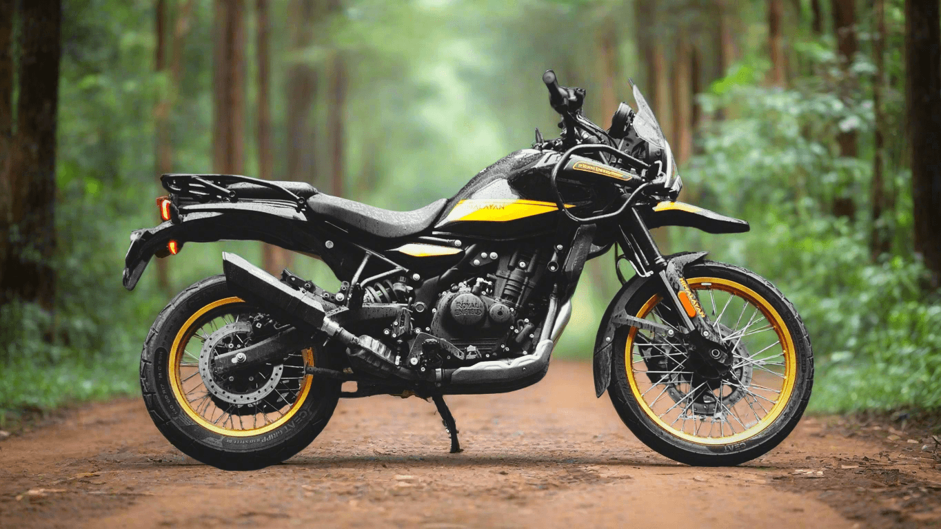 Barrel Rogue 2.0 for Himalayan 450 with link pipe
