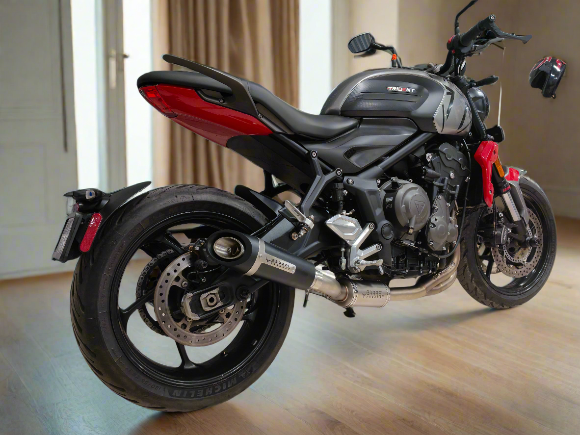 Outlaw 2.0 Full System for Triumph Trident / Tiger / Daytona 660