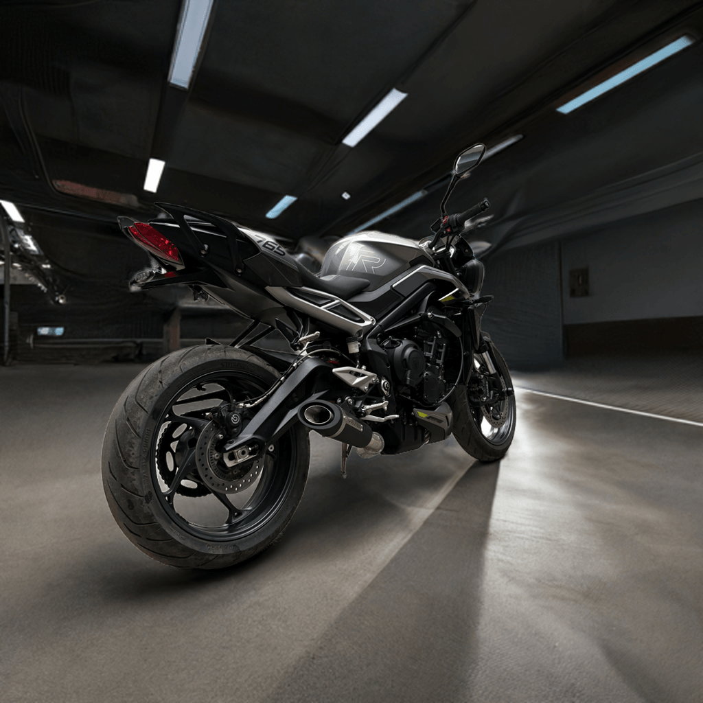 Outlaw 2.0 Full System for Triumph Street Triple 765 - Barrel Exhaust