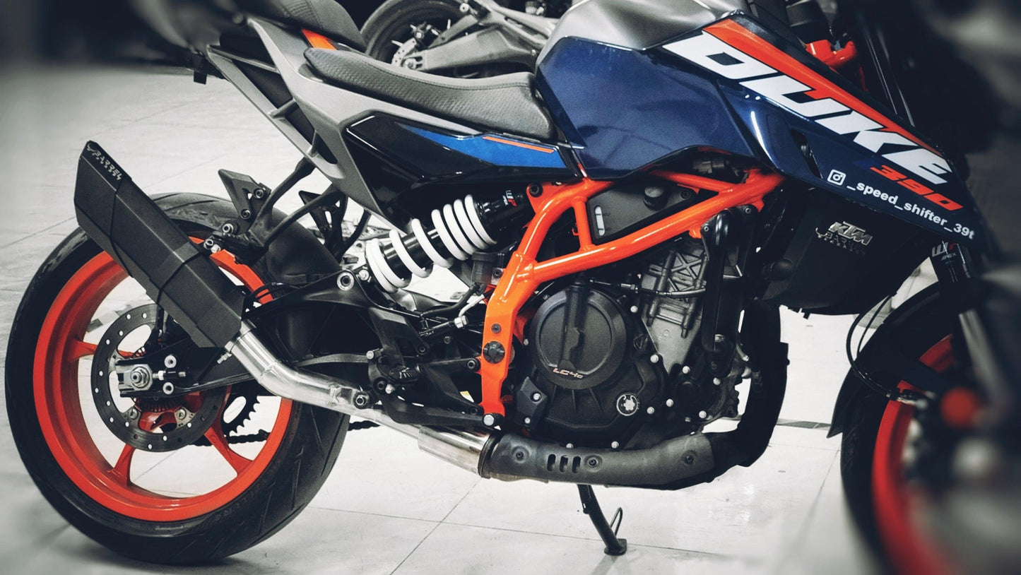 Rogue 2.0 for KTM Gen 3 250 & 390 with Decat Pipe - Barrel Exhaust
