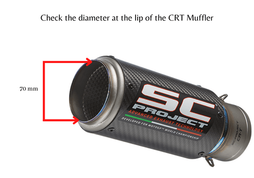 BARREL DB KILLER-FOR SC PROJECT CRT - Barrel Exhaust