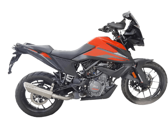 Rogue for KTM- Steel with Link pipe - Barrel Exhaust
