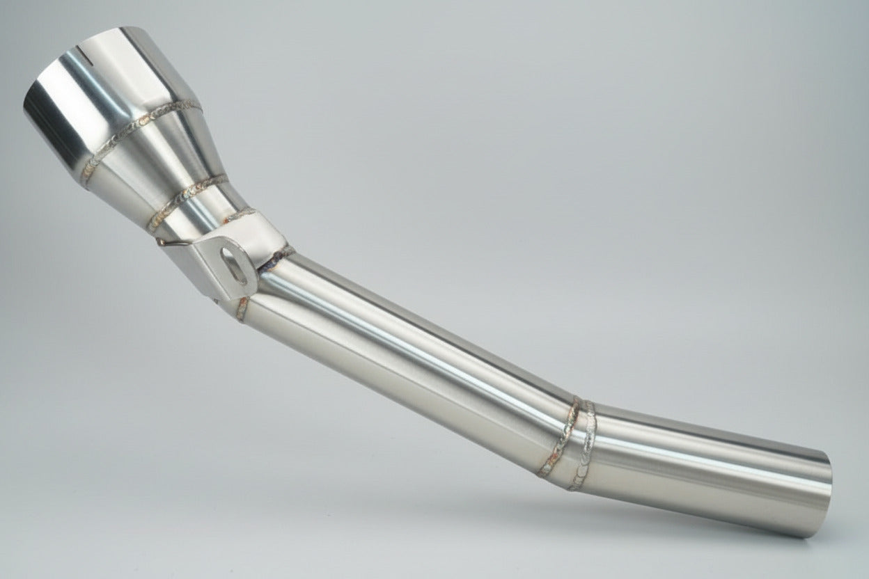 Decat and Link Pipes - Barrel Exhaust