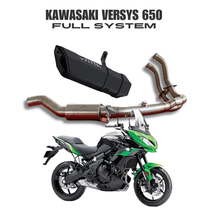 Barrel Rogue 2.0 for Kawasaki Versys 650 Full System - Barrel Exhaust