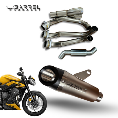 Outlaw 2.0 Full System for Triumph Street Triple 765