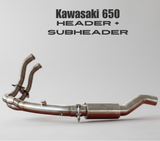 Barrel Rogue 2.0 for Kawasaki ER6n with Full System - Barrel Exhaust