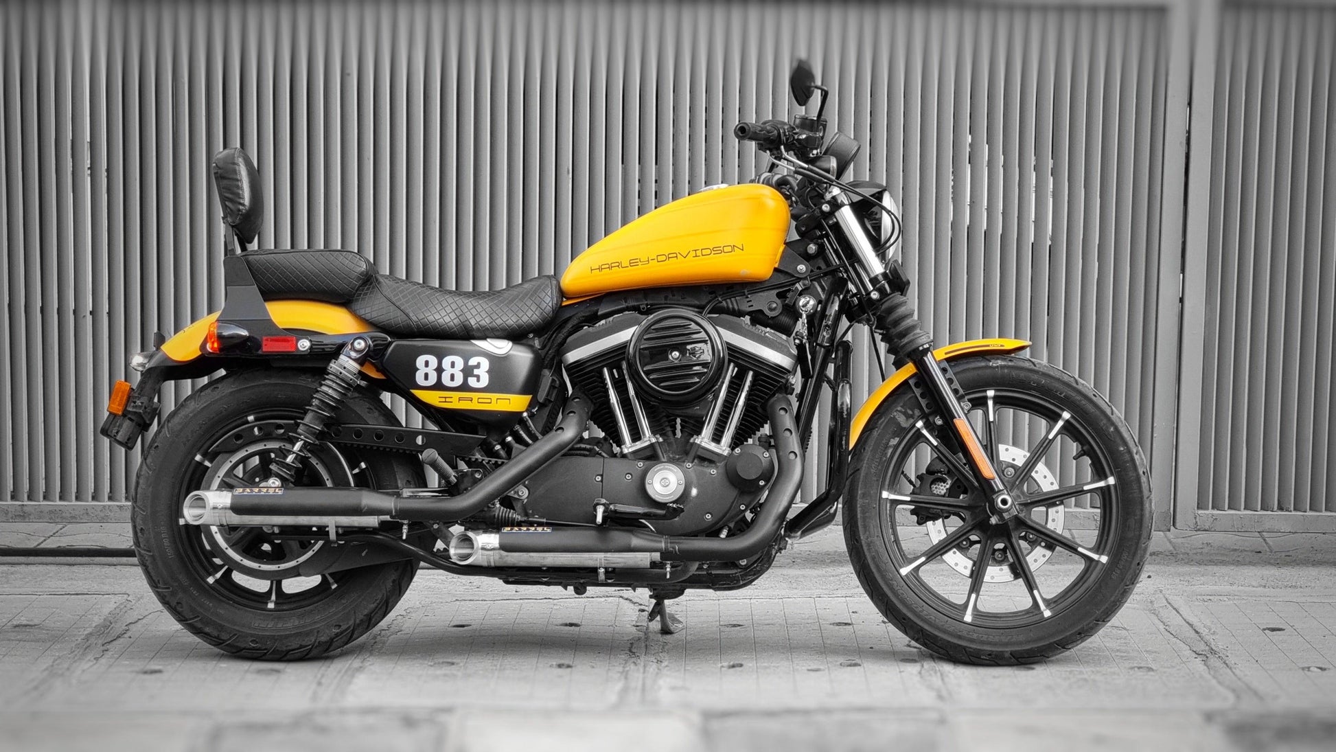 Barrel Thunder for HD 883 - Barrel Exhaust