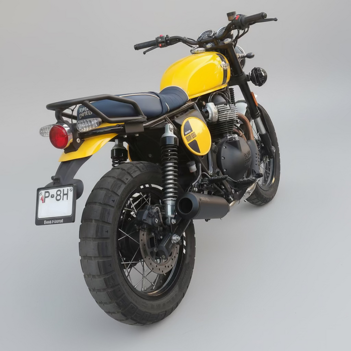 BASS MASTER B-20 Slipon with Decat pipe for Royal Enfield Bear 650