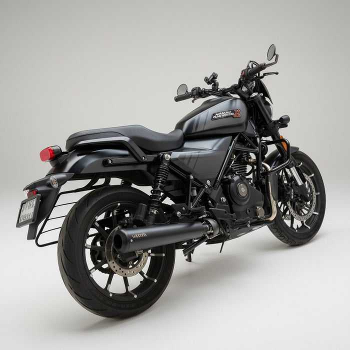 Barrel B-44 Bass Master Full System Exhaust for Harley Davidson 440 X/T