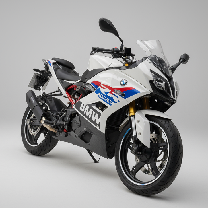 Barrel Rogue-BMW 310 with subheader pipe - Barrel Exhaust