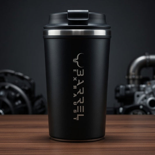 Barrel Exhaust Vacuum-Insulated Sipper