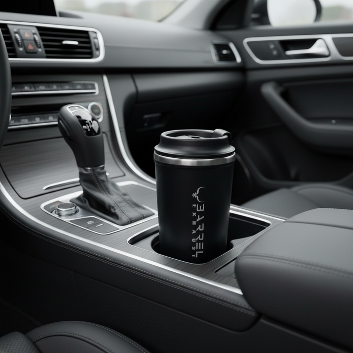 Barrel Exhaust Vacuum-Insulated Sipper