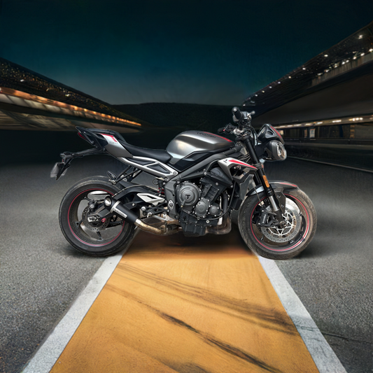 Outlaw 2.0 with Link Pipe Street Triple 765 2014-22