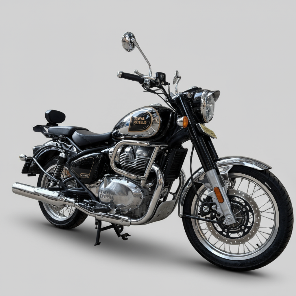 B-12 BASS MASTER EXHAUST for Classic 650 - Barrel Exhaust