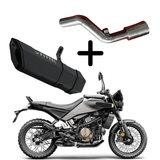 Rogue 2.0 for Husqvarna Gen 3 125 / 250 / 401 with decat pipe - Barrel Exhaust