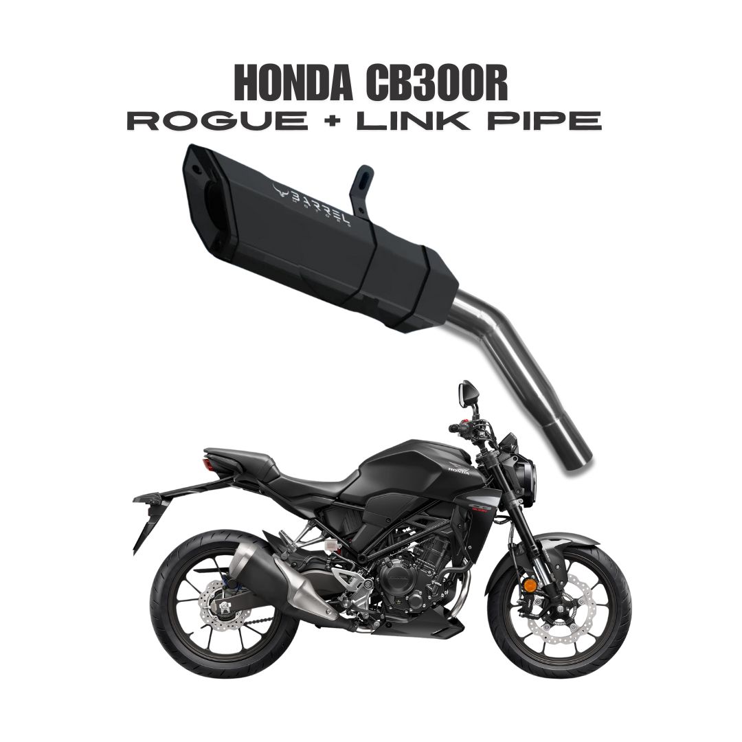 Rogue 2.0 for Honda CB 300R with link pipe