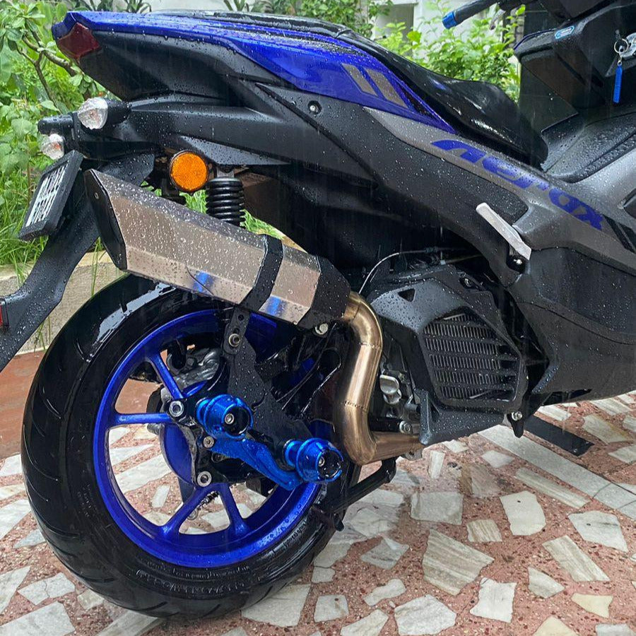 Barrel Rogue - Full System Aerox with Header pipe - Barrel Exhaust