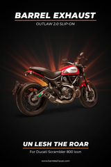 Outlaw 2.0 for Ducati Scrambler 800 Icon (2018)