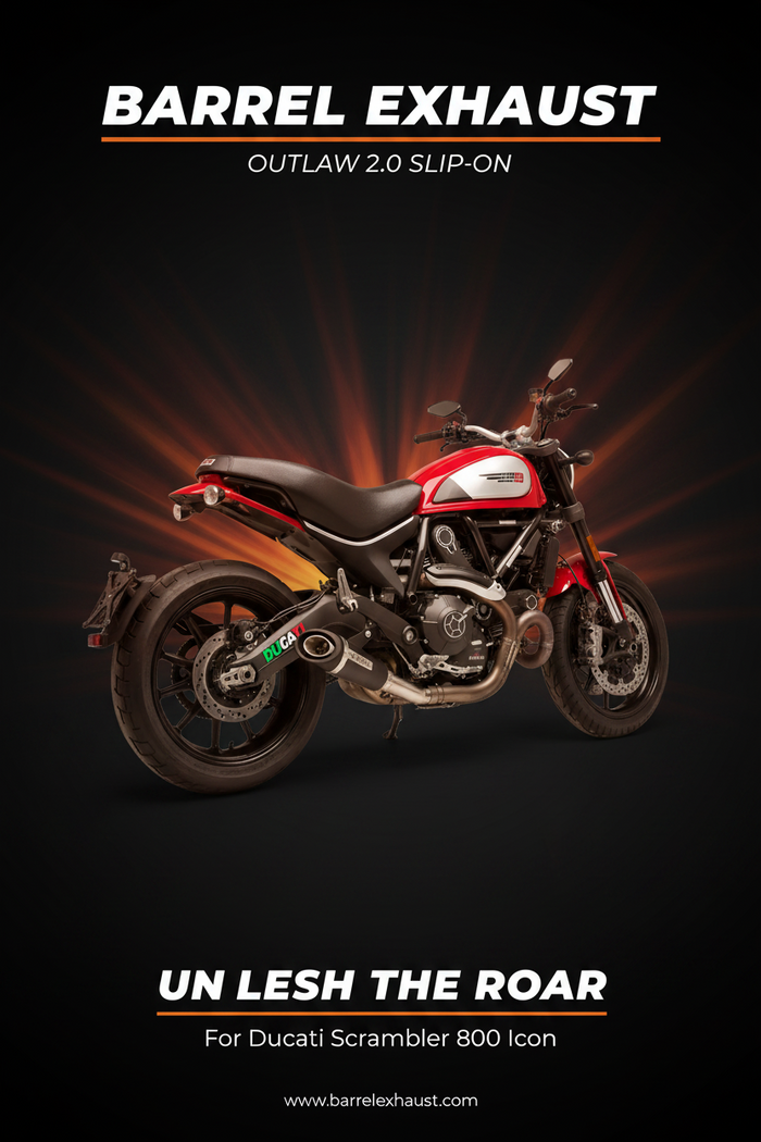 Outlaw 2.0 for Ducati Scrambler 800 Icon (2018)