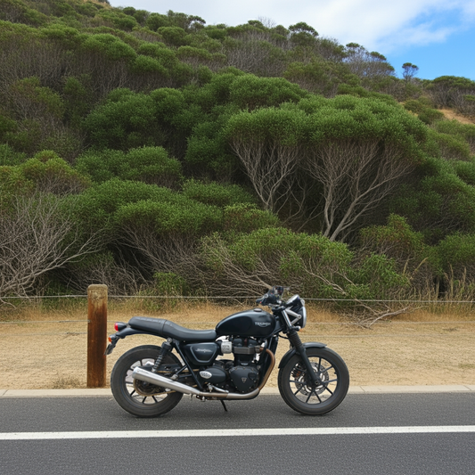B Twinn exhaust for Triumph Street Twin 900