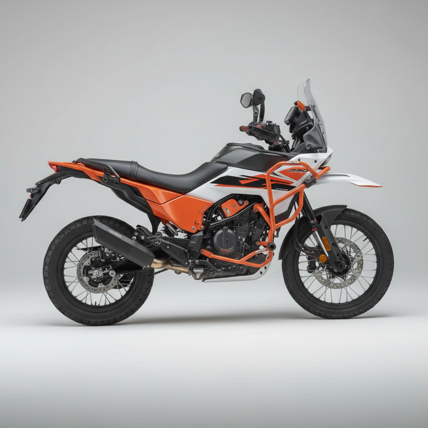 Rogue 2.0 Slipon with link pipe for KTM Adv S/X 390 (2025)