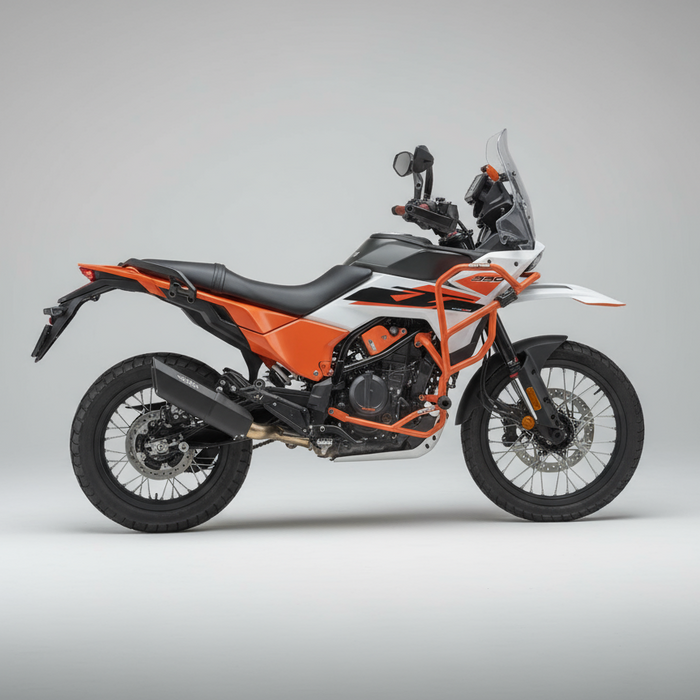 Rogue 2.0 Slipon with link pipe for KTM Adv S/X 390 (2025)