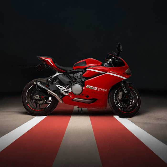 Outlaw 2.0 with Decat pipe for Ducati Panigale 959 - Barrel Exhaust