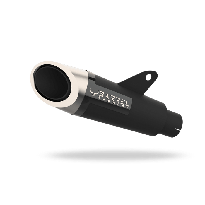 Outlaw 2.0 with Link Pipe Street Triple 765 2014-22 - Barrel Exhaust