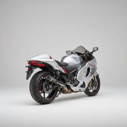 Outlaw 2.0 Slipons with Link Pipe for Suzuki Hayabusa Gen 3