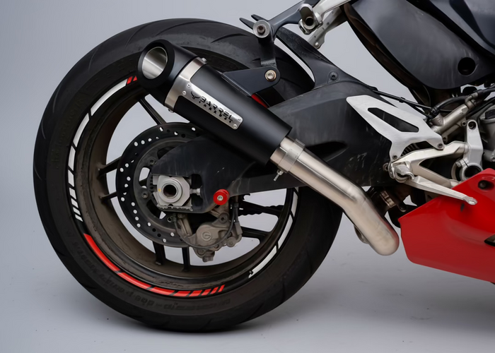 Outlaw 2.0 with Decat pipe for Ducati Panigale 959 - Barrel Exhaust