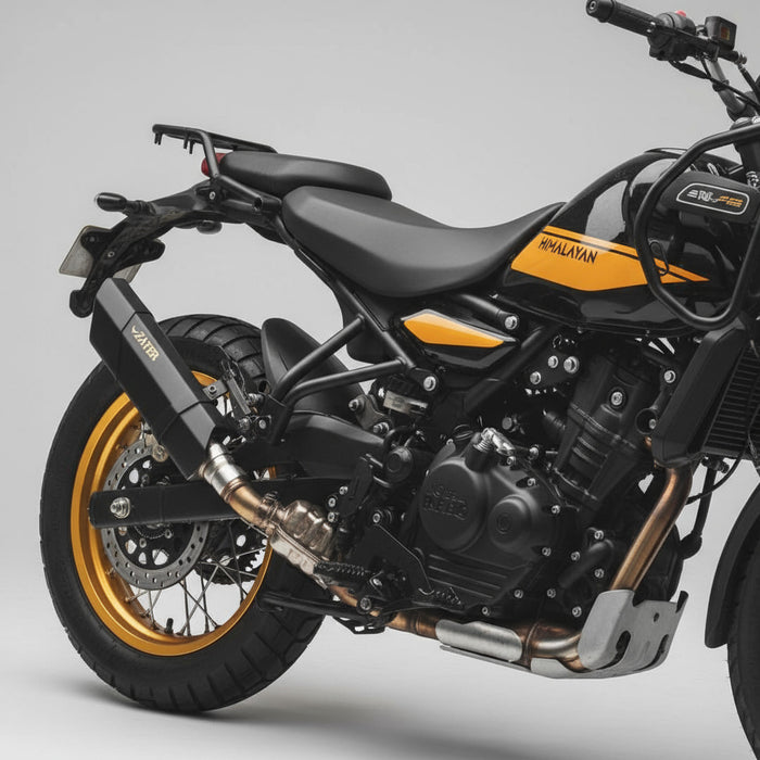 Barrel Rogue 2.0 for Himalayan 450 with link pipe - Barrel Exhaust