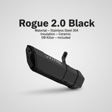 Rogue -Bajaj Pulsar NS400Z - Barrel Exhaust