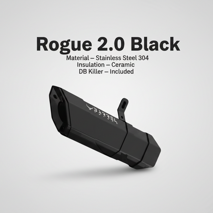 Rogue -Bajaj Pulsar NS400Z - Barrel Exhaust