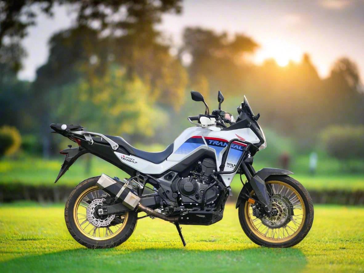 Barrel Storm Slip-On Exhaust for Honda Transalp 750 - Barrel Exhaust