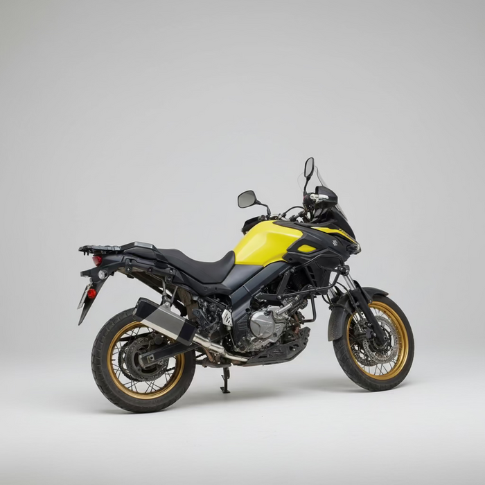 Barrel Storm With Mid Pipe for Suzuki Vstrom 650