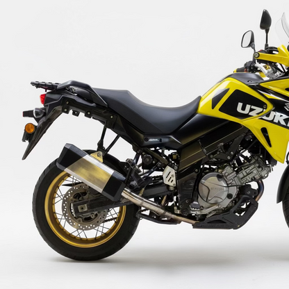 Barrel Storm With Mid Pipe for Suzuki Vstrom 650