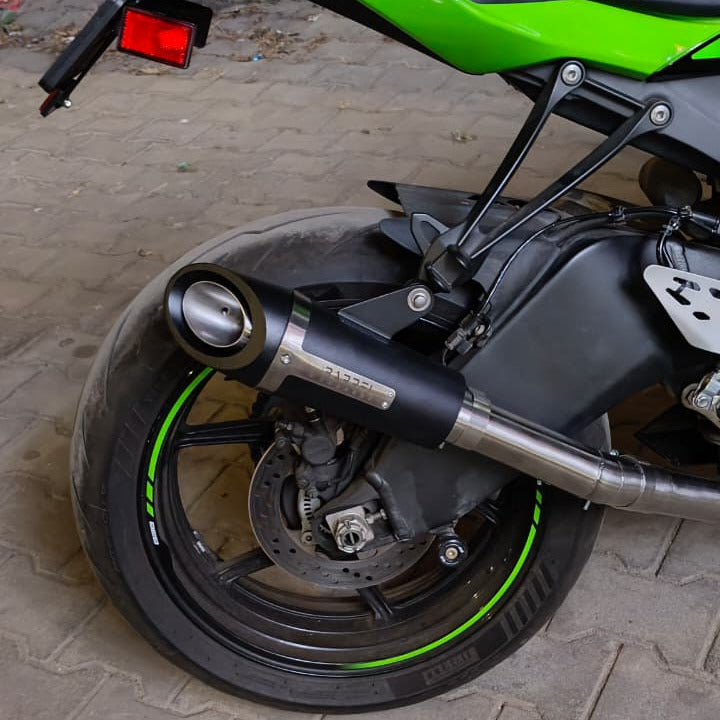 Barrel Outlaw 2.0 Slipon with Decat Pipe for ZX6R (2025)