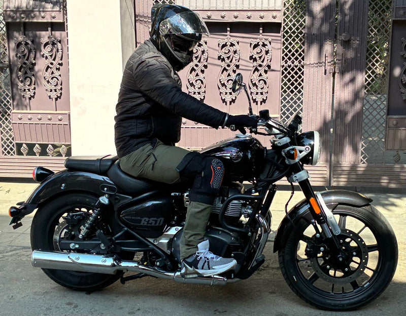 Harjeet Sandhu - Barrel Exhaust on Royal Enfield Super Meteor 650