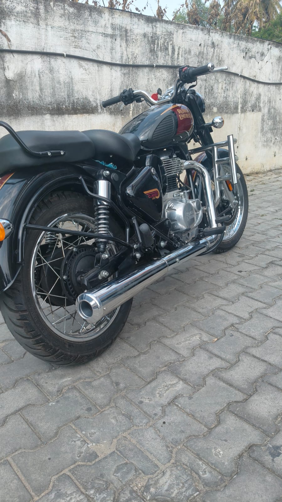 Barrel BE-35 BASS MASTER for RE Meteor 350 / New Classic Reborn 350 / Goan Classic